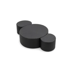 Black mouse ears soft play ottoman – view 4