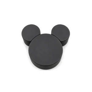 Black mouse ears soft play ottoman – view 6