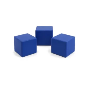 Blue 30 cm soft play cube – view 6