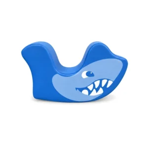 Blue shark soft play rocker – view 4