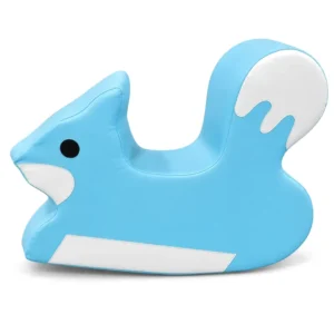 Squirrel Soft Play Rocker — Blue