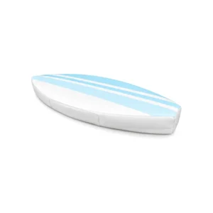 Blue and white surfboard soft play cushion – view 4