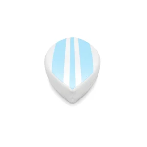 Blue and white surfboard soft play cushion – view 6
