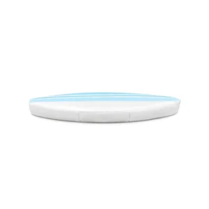 Blue and white surfboard soft play cushion – view 5