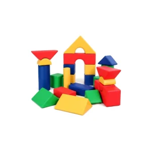 Rainbow soft play building block set – view 3