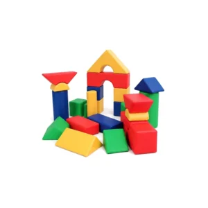 Rainbow soft play building block set – view 2