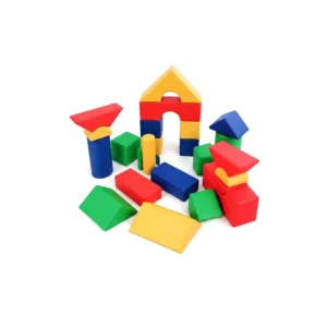 Rainbow soft play building block set – view 4