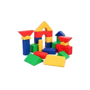 Rainbow soft play building block set – view 5