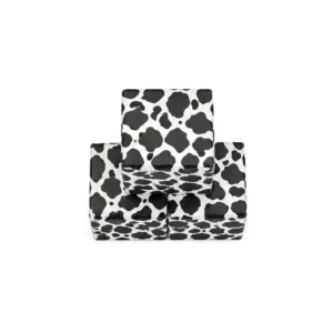 Cow Print 30 cm soft play cube – view 6