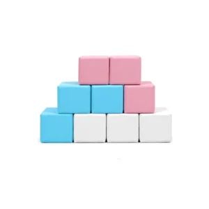 Pastel soft play stair block set – view 3