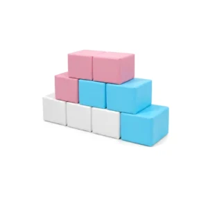 Pastel soft play stair block set – view 5