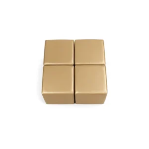 Gold 30 cm soft play cube – view 6