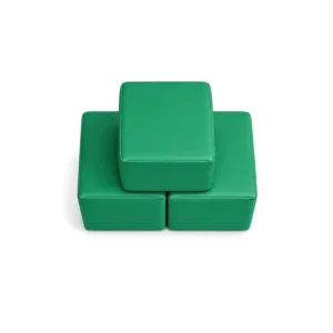 Forest Green 30 cm soft play cube – view 6
