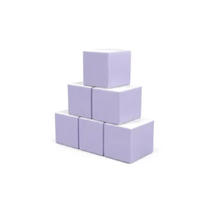 Lavender soft play stacking block – view 2