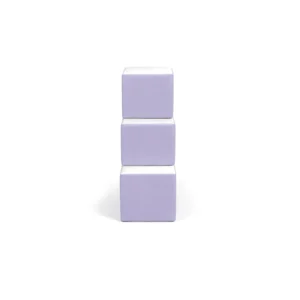 Lavender soft play stacking block – view 4