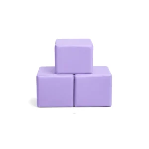 Lavender 30 cm soft play cube – view 3