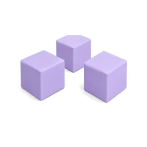 Lavender 30 cm soft play cube – view 5