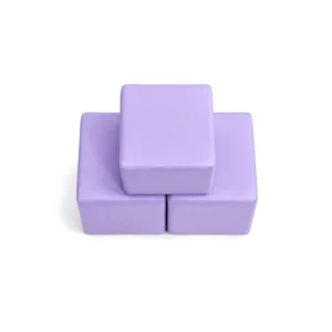Lavender 30 cm soft play cube – view 6