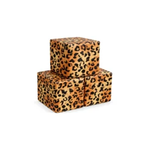 Jungle Theme Playground 5 Soft Play Cube, 30 cm — Leopard Print