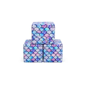 Mermaid Scale 30 cm soft play cube – view 3