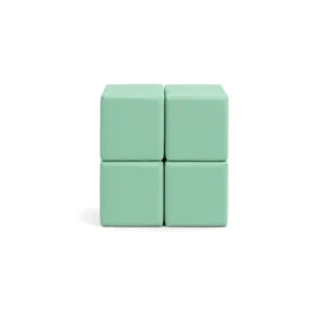 Mint 30 cm soft play cube – view 4