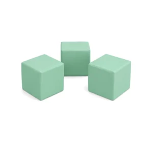 Mint 30 cm soft play cube – view 6