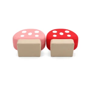 Mushroom soft play seat – view 4