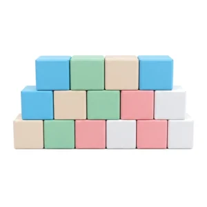 Pastel Mix soft play stacking block – view 3