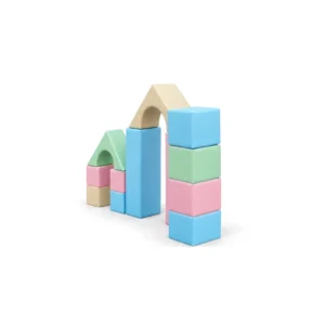 Pastel soft play building block set – view 4