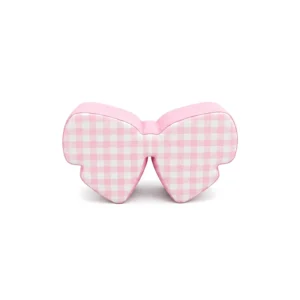 Pink bow soft play seat – view 3
