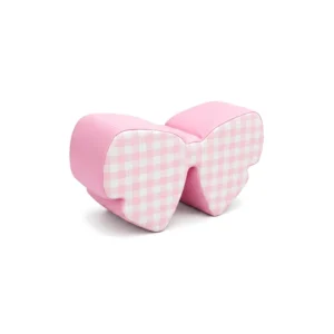 Pink bow soft play seat
