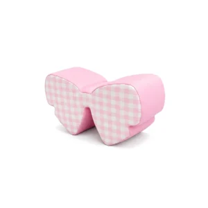 Pink bow soft play seat – view 2
