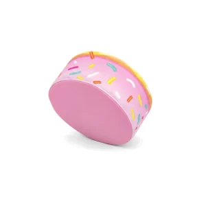Pink donut soft play stool – view 5