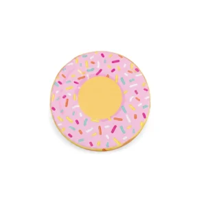 Pink donut soft play stool – view 6