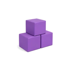 Space Theme Playground 5 Soft Play Cube, 30 cm — Purple