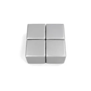 Silver 30 cm soft play cube – view 6
