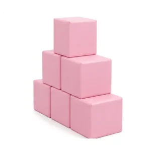 Pink soft play alphabet block – view 5