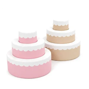 Pink and beige cake soft play seats – view 2