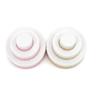 Pink and beige cake soft play seats – view 6