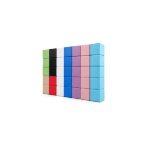Soft play block wall set in color columns – view 2