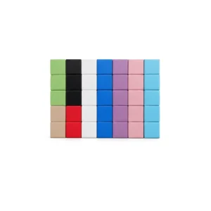 Soft play block wall set in color columns – view 6