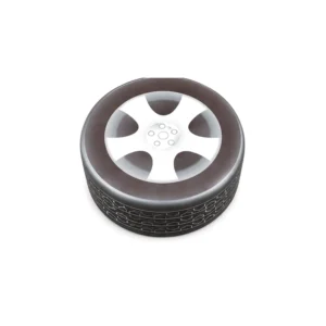 Tire soft play stool – view 2
