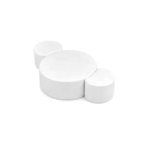 White mouse ears soft play ottoman – view 4