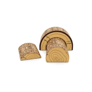 Tree log soft play set – view 3