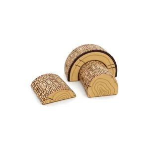 Tree log soft play set