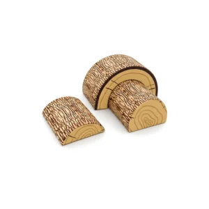 Tree log soft play set – view 4