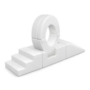 White ring Soft Play Climber – view 5