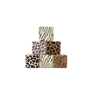Beige Safari Mix soft Play Cube, 30 cm – view 3