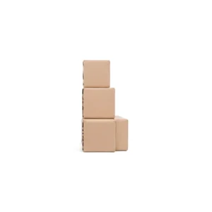Beige Safari Mix soft Play Cube, 30 cm – view 4