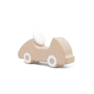 Beige & White soft Play Foam Car